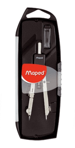 MAPED - Mini Compas à balustre 2 pièces