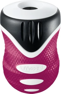 Taille-crayons clean grip. 1 usage. coloris assortis