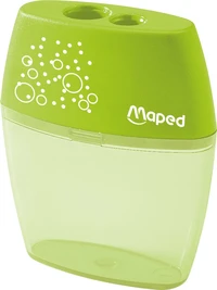 Taille-crayons shaker. 2 usages. coloris assortis