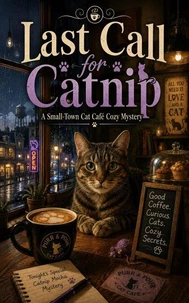 Last Call for Catnip: A Small-Town Cat Café Cozy Mystery
