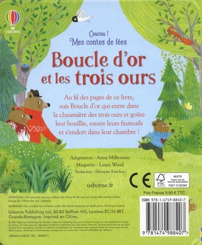 Boucle d'Or et les trois ours