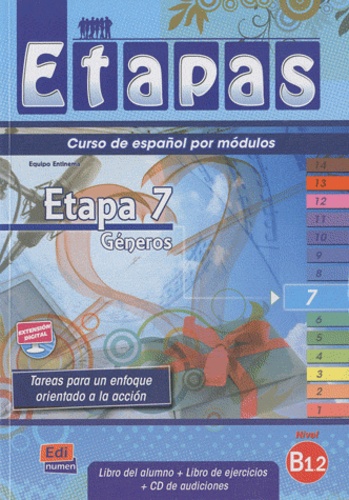 Mar Menendez et Carlos Casado - Etapa 7 Géneros Nivel B1.2 - Libro del alumno.