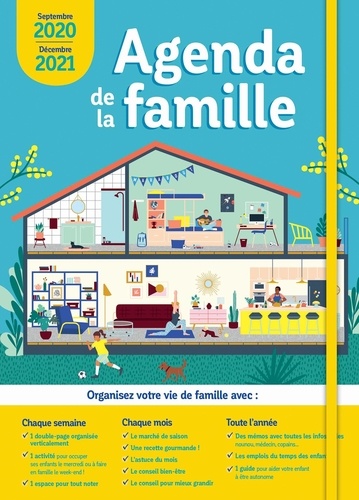 Agenda de la famille de Marabout - Grand Format - Livre - Decitre