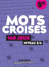  Marabout - Cahier de Jeux Mots croisés.