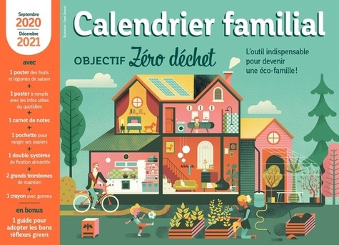 Calendrier familial objectif zéro déchet -... de Marabout - Grand Calendrier familial objectif zéro déchet -... de Marabout - Grand