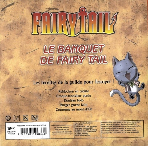Coffret Le banquet de Fairy Tail. Un livre de recettes pour festoyer avec un mug Fairy Tail collector