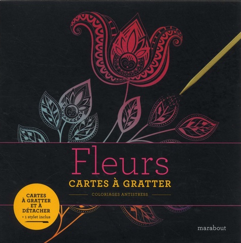 Coloriage A Gratter Marabout