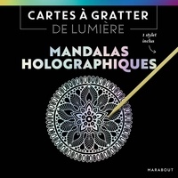  Marabout - Mandalas holographiques - Avec 1 stylet.