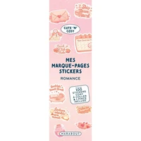 Mes marque-pages stickers Romance