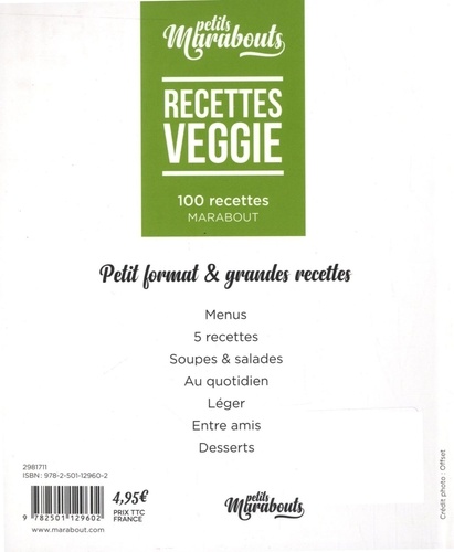 Recettes veggie. 100 recettes