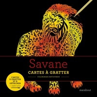 Téléchargements gratuits de livres audio mp3 en ligne Savane  - Cartes à gratter, coloriage antistress