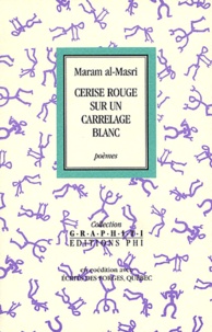 Maram Al-Masri - Cerise rouge sur un carrelage blanc.
