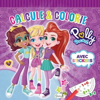 Calcule et colorie Polly Pocket
