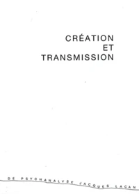 Création et transmission
