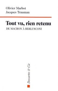 Tout vu, rien retenu