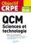 QCM sciences et technologie. Admission orale