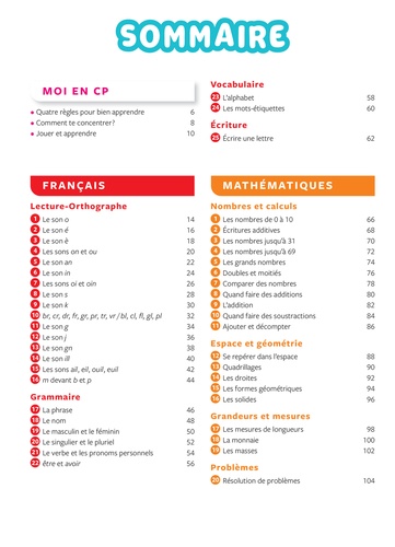 Tout le CP. Avec le Guide parents détachable