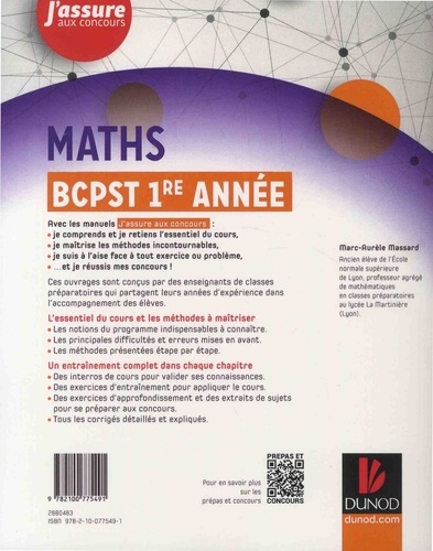 Maths BCPST 1re année