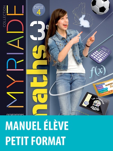 Marc Boullis - Maths 3e Myriade - Manuel de l'élève.