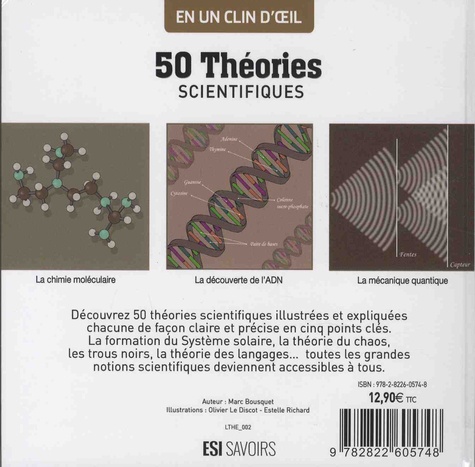 Marc Bousquet - 50 théories scientifiques.