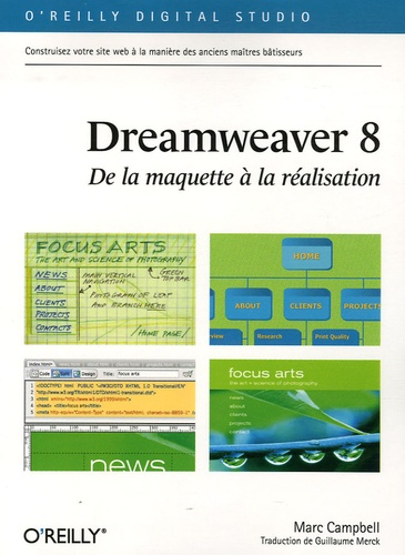 Marc Campbell - Dreamweaver 8 - De la maquette à la réalisation.