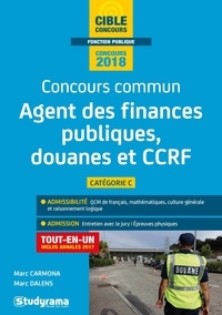 Marc Carmona et Marc Dalens - Concours commun agent administratif principal des finances publiques, des douanes et de la CCRF de 2e classe.