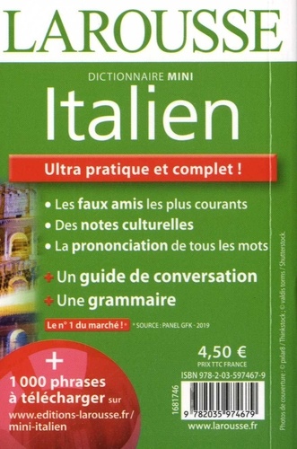Dictionnaire mini italien - Occasion