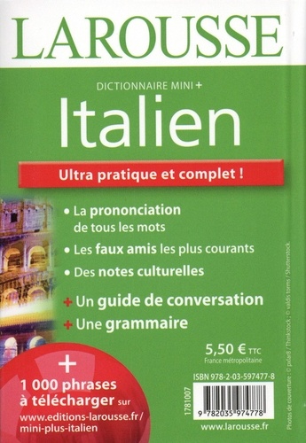 Dictionnaire mini + italien