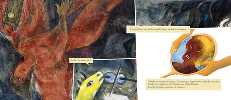 Azulie dans la nuit. Une approche originale des oeuvres de Marc Chagall