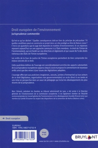 Droit européen de l'environnement. Jurisprudence commentée