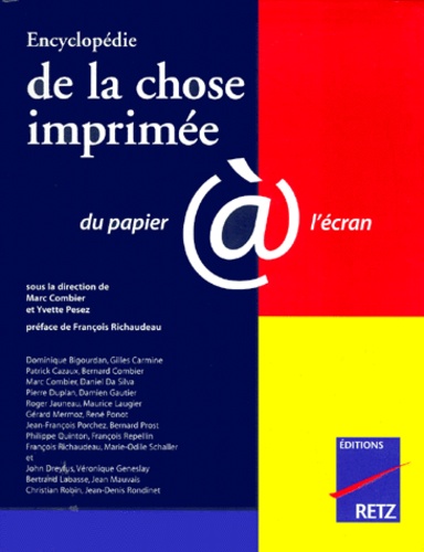 Marc Combier et Yvette Pesez - Encyclopedie De La Chose Imprimee.