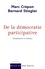 De la démocratie participative. Fondements et limites