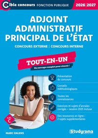 Adjoint administratif principal de 2e classe de l'Etat catégorie C
