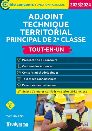 Adjoint technique territorial principal de 2e classe  Edition 2023-2024