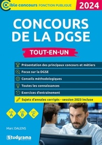 Real books pdf download Concours de la DGSE  - Tout-en-un par Marc Dalens, Laurence Brunel 9782759053155 CHM MOBI RTF en francais