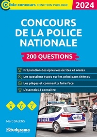 Marc Dalens - Concours de la police nationale - 200 questions.