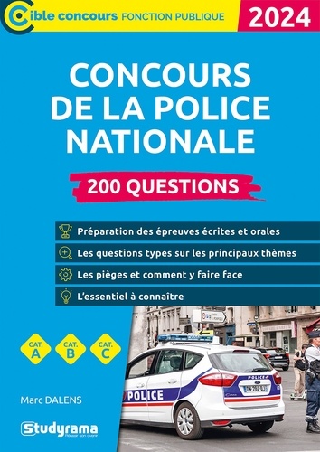 Concours de la police nationale. 200 questions  Edition 2024