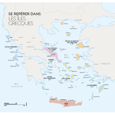 Iles Grècques. Avec la Crète et Athènes