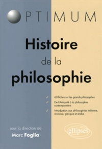 Marc Foglia - Histoire de la philosophie.