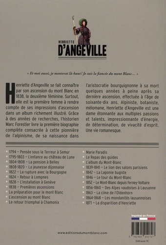 Henriette d'Angeville. Héroïne du Mont Blanc