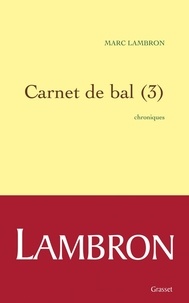 Marc Lambron - Carnet de bal (3).