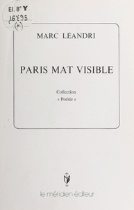 Marc Léandri - Paris mat visible.