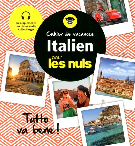 Couverture de Cahier de vacances italien pour les nuls
