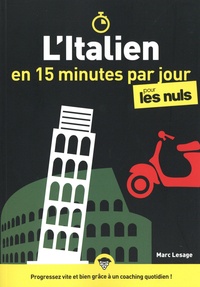 Marc Lesage - L'Italien en 15 minutes par jour pour les nuls.