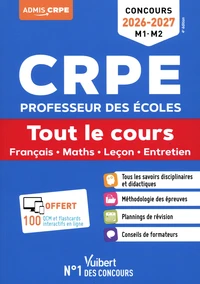 CRPE Professeur des écoles