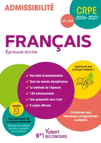 Français Concours professeur des écoles Admissibilité