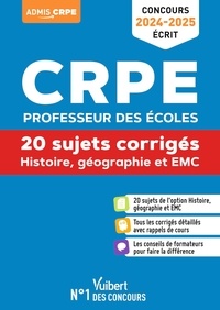 Marc Loison et Sylvie Considère - Histoire Géographie EMC - 20 sujets corrigés.