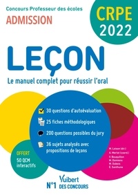 Marc Loison et Aline Merlot - Leçon - Le manuel complet pour réussir à l'oral.