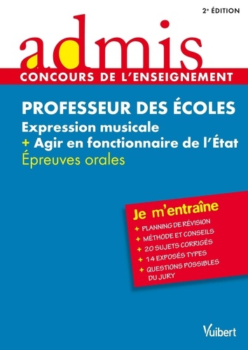 Marc Loison et Dominique Catteau - Professeur des écoles Expression musicale + Agir en fonctionnaire de l'Etat - Epreuves orales.