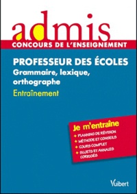 Marc Loison - Professeur des écoles - Grammaire, lexique, orthographe.